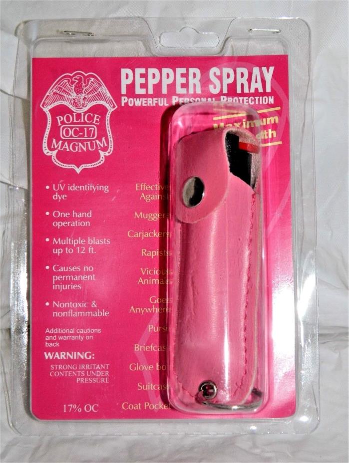Pepper Spray OC-17 Police Magnum Key Chain Ring
