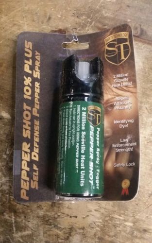 Pepper Shot 10% OC Pepper Spray Fogger Home Self Defense Personal Security