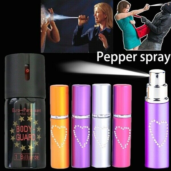 Max Pepper Spray Ounce Self Locking Sekf Defense Tool