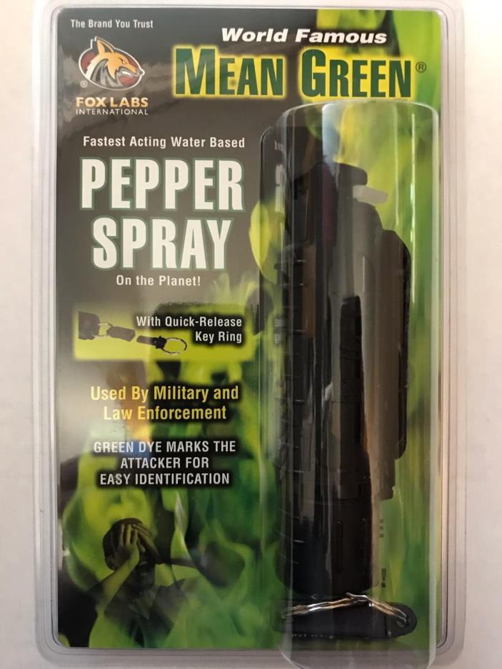Fox Labs Mean Green | 15 gram 6% Splatter Stream Pattern - (in retail package)