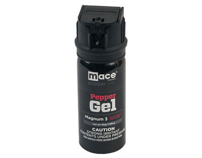 MACE Pepper Spray GEL STREAM 18ft Spray Magnum 3 w/ Belt Clip - 80269