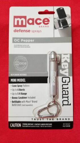 Genuine Mace Brand OC Pepper Spray Mini Keychain Defense Spray Exp 12/2022