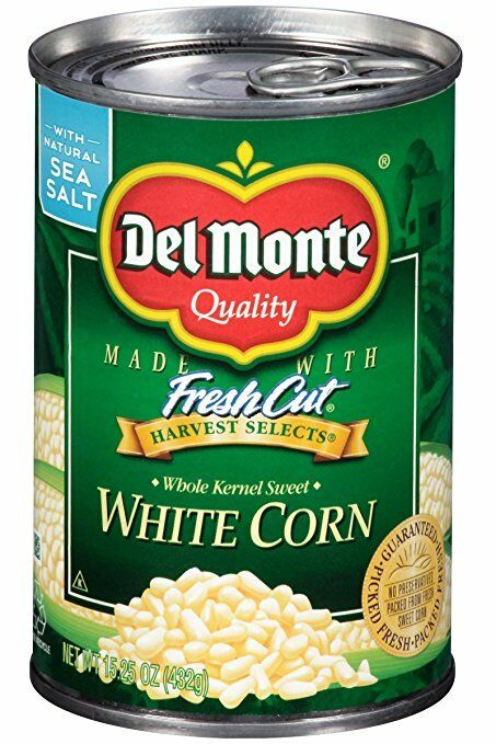 Del Monte WHITE CORN HIDDEN SECRET COMPARMANT DIVERSION CAN SAFE PERSONAL SECURI