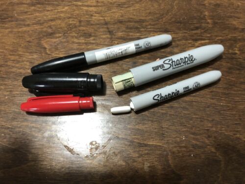 3 Sharpie Stash Diversion Secret Safe Actually Writes! Make Offer!