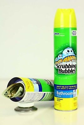 SCRUBBING BUBBLES CLEANER  CAN SAFE DIVERSION SAFE