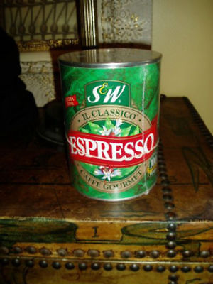 S & W ESPRESSO COFFEE  CAN SAFE DIVERSION SAFE