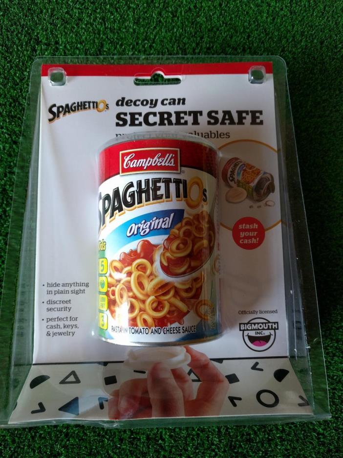Secret Safe Decoy Can Campbell Spaghetti New in package