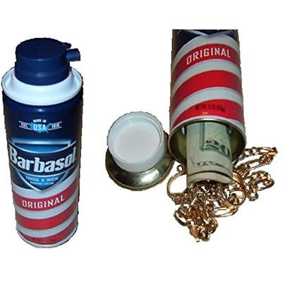 Original Barbasol Shaving Cream Diversion Can Safe Stash Hide Cash Box Jewelry