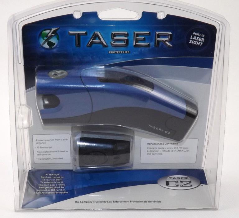 TASER C2 with Laser Sight Electronic Control Device 15ft New [GS 2]