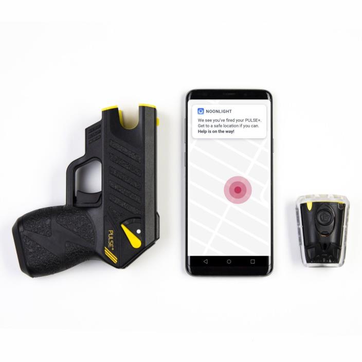 Taser Pulse Plus with Laser x Noonlight mobile integration and two cartridges