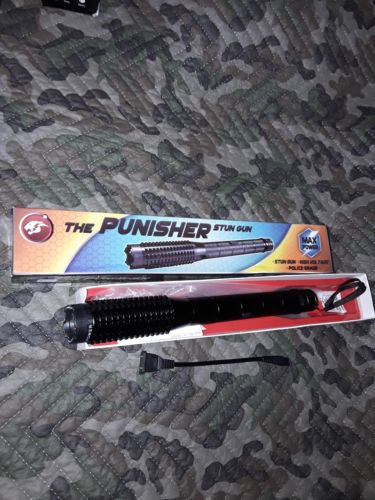 The Punisher Baton  Stun  flashlight
