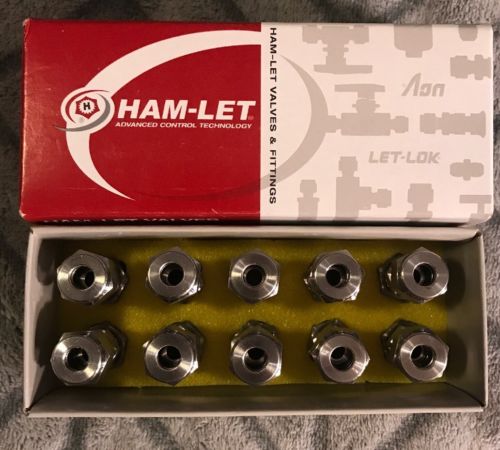 NEW HAM-LET 762L-SS-1/4 UNION TUBE 762LSS14