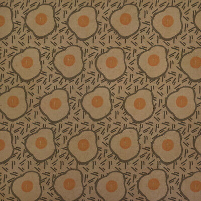 Eggs Sunny Side Up Premium Kraft Roll Gift Wrap Wrapping Paper