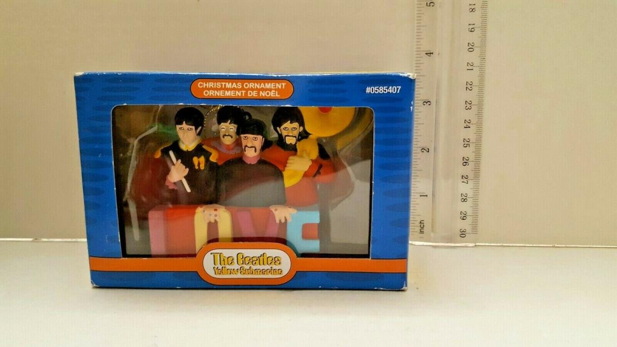 The Beatles Love Christmas Ornament Sgt Pepper Holiday Decor