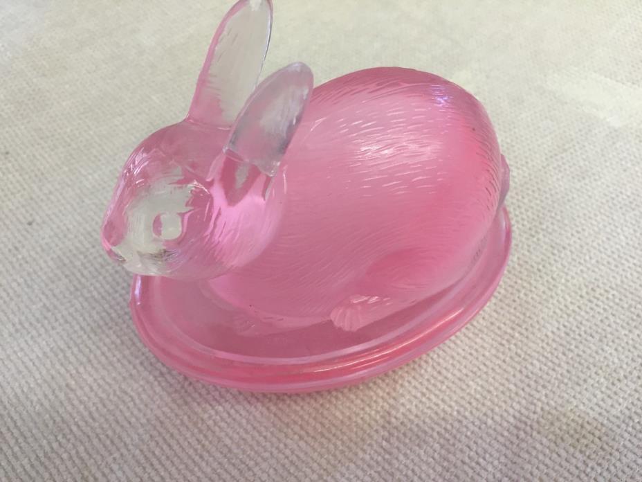 PINK NESTING BUNNY TRINKET HOLDER 5 