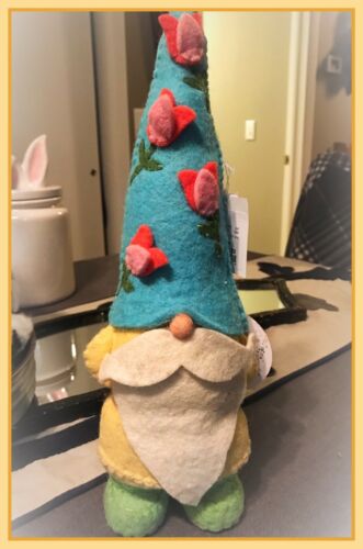 GNOME Spring/Easter Pastel Colors 12 Inches Tall Made To Stand. New