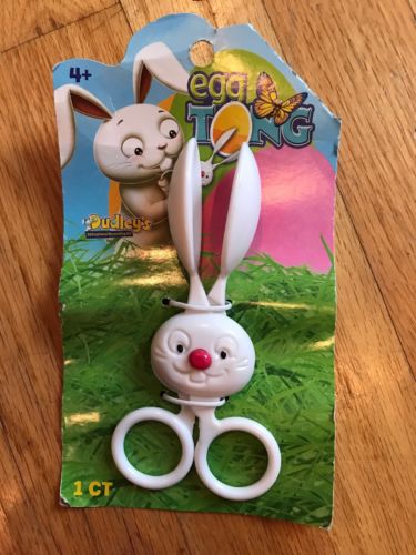 Plastic Easter Egg Tongs Dye Dipper NEW Kitchen Holiday Tool Gadget