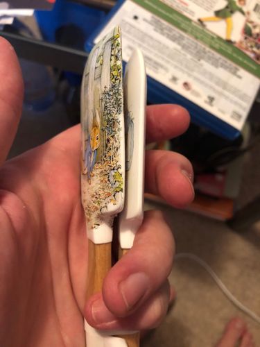 Williams Sonoma Easter Peter Rabbit Spatula 2x Mini Size