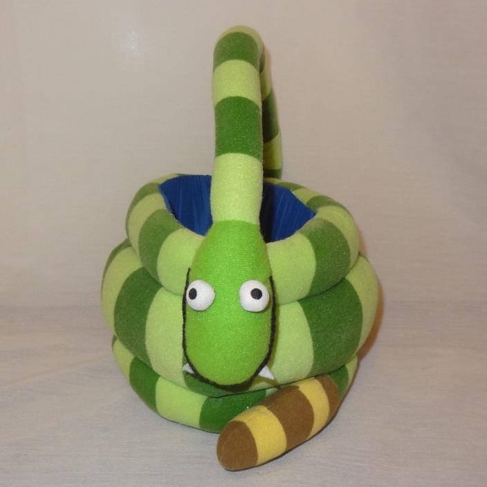 Snake Plush Easter Halloween Basket 10
