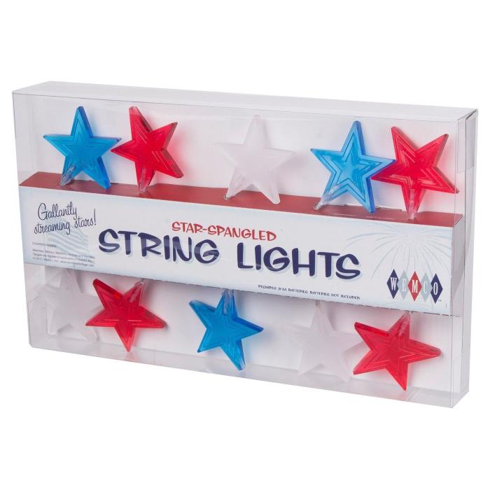 Wemco Patriotic String Lights
