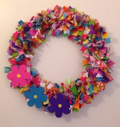 Summer Ribbon Wreath