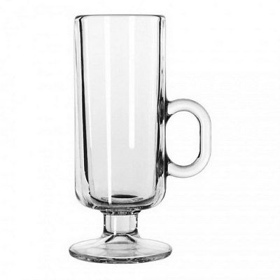 Libbey Tall Irish Coffee Mug Clear 8 oz 2.375