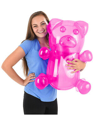 Delicious Candy Large Pink Gummy Bear Animal Inflatable 24