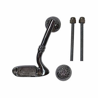 Chrome Brass Vintage Door Knocker Golf Putter 5