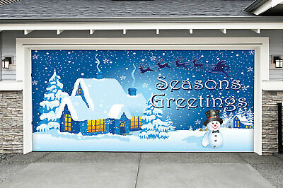 The Holiday Aisle Winter Wonderland Garage Door Mural