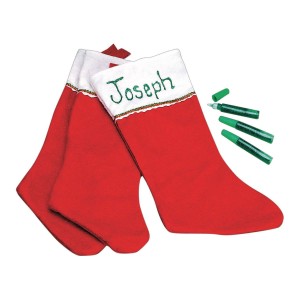 Glitter-A-Name Stocking