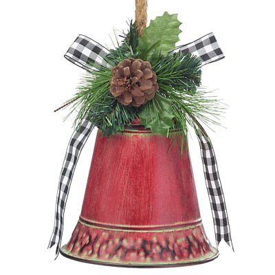 The Holiday Aisle Ornament Rustic Bell Set of 3