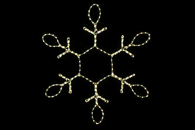 Queens of Christmas Snowflake Rope Lighted Display