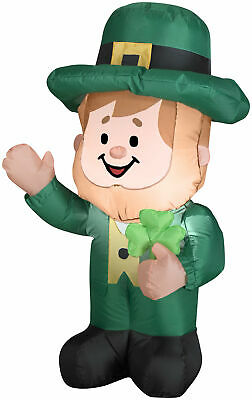 The Holiday Aisle Outdoor Leprechaun Inflatable
