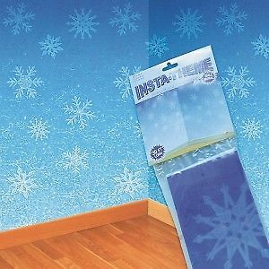 Beistle Snowflake Backdrop Wall Decoration