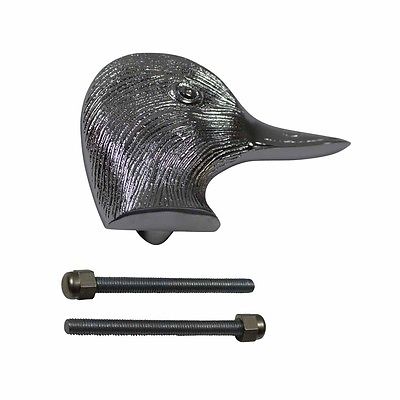 Chrome Solid Brass Door Knocker Duck Head | Renovator's Supply