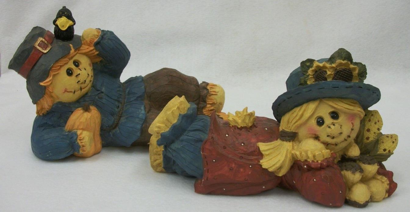 Long Rich© Fall Thanksgiving Indoor Scarecrow Tabletop Figurines Decorations