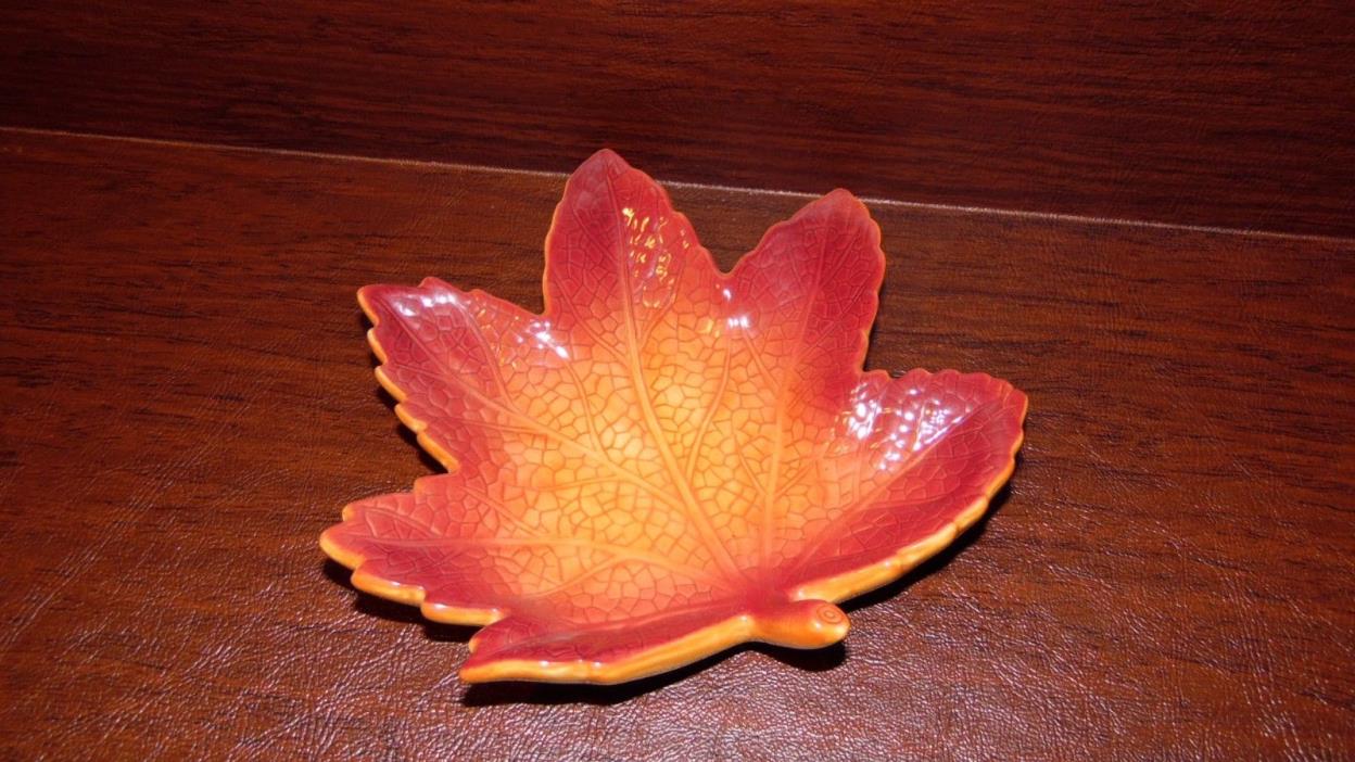 Fall Leaf Trinket Dish