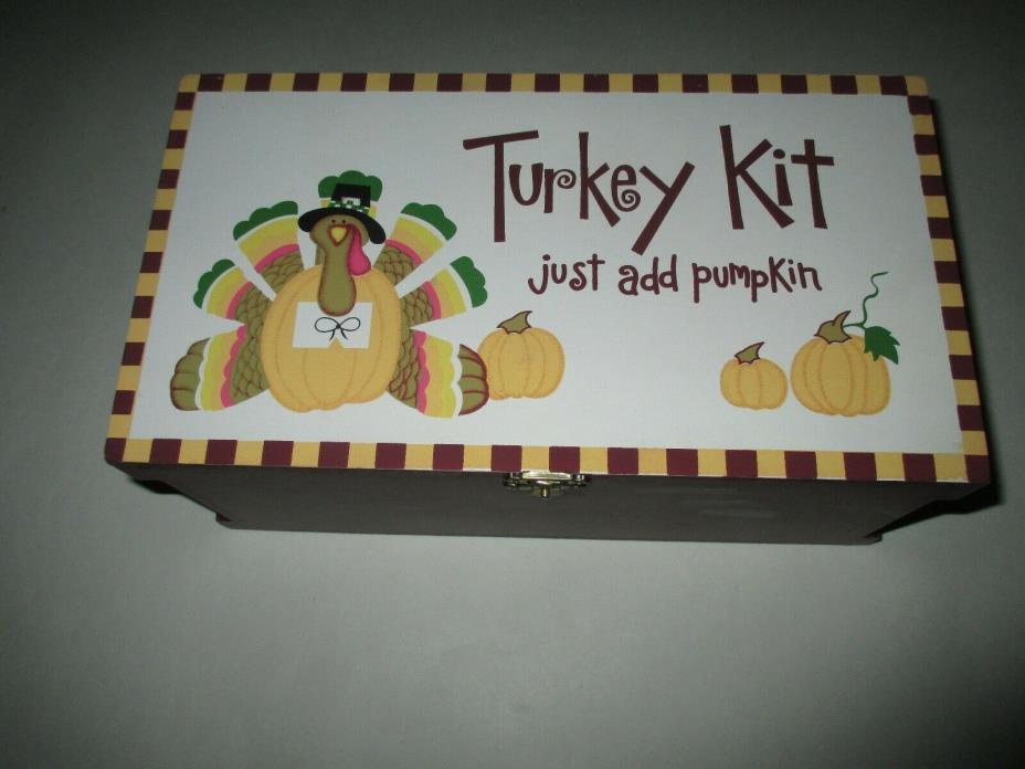 NWOT Turkey Kit Just Add Pumpkin