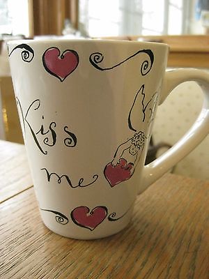 Rosanna Sweet Heart mug! Hearts, scrolls, cupids, & kisses!  Fabulous Valentine!
