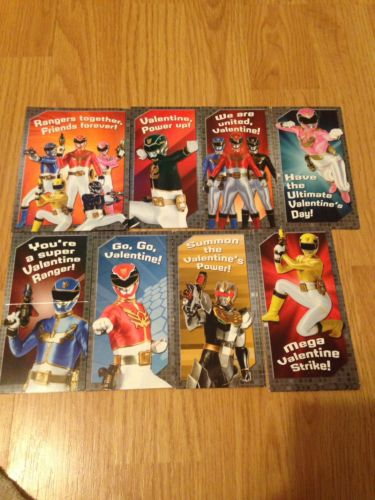 Valentines Day Cards 34 Saban's Power Rangers Megaforce