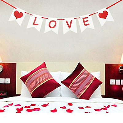 LOVE Banner | Valentines Day Decorations | Valentines Garland | Valentine Photo
