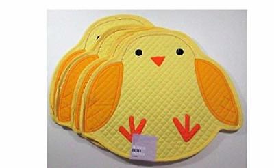 Quilted Easter Chick Placemats Celebrate Together