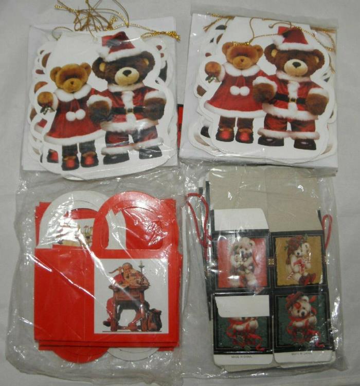 Lot of Christmas Gift Tags & Gift Boxes New