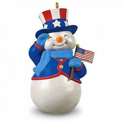 patriotic snowman christmas ornament hallmark keepsake ornament. Best Price