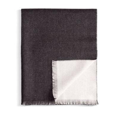 NEW L'OBJET DOUBLE-FACE THROW - BLACK + WHITE
