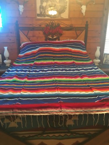 NEW - Mexican Serape Blanket