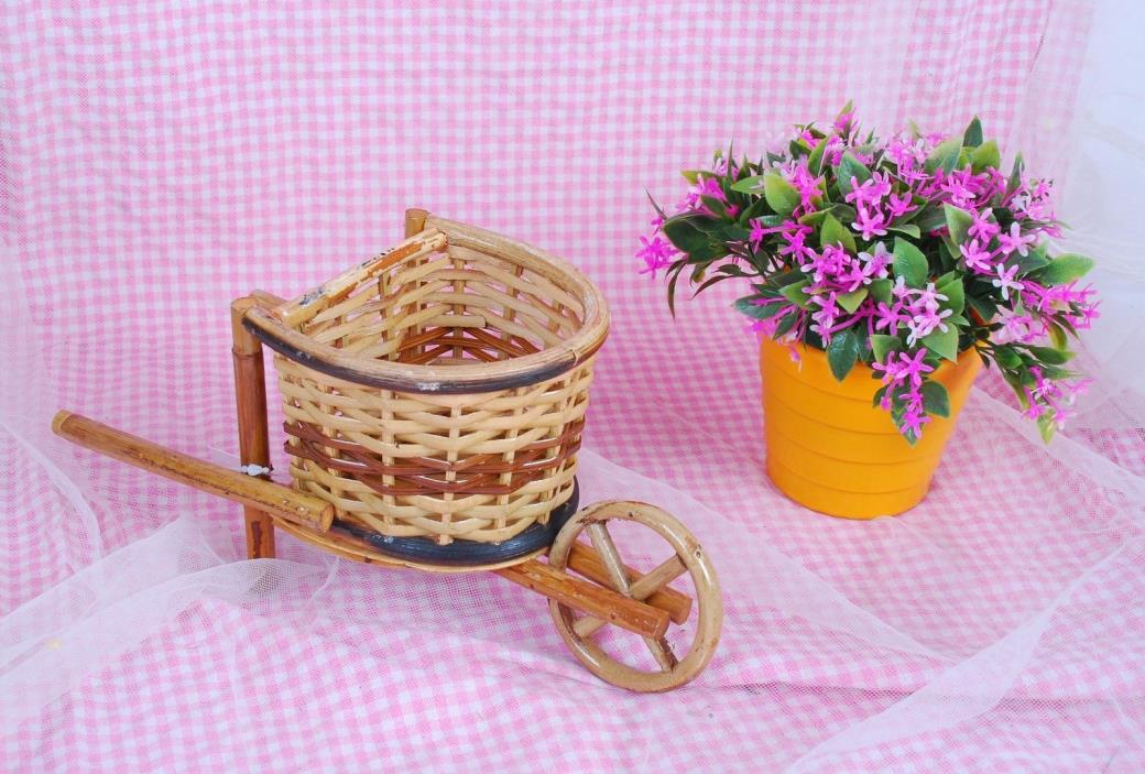 Basket Planter Basket Gift Basket Bike Basket Bamboo Basket Bamboo Planter