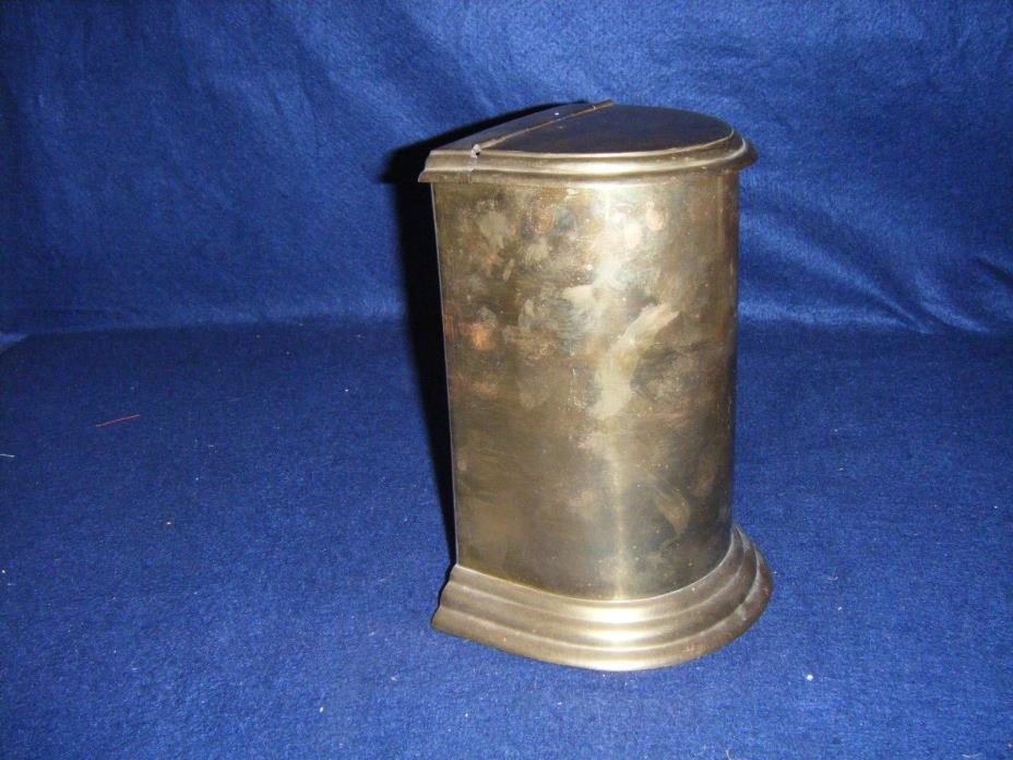 Hinged Brass Receptacle/Book End