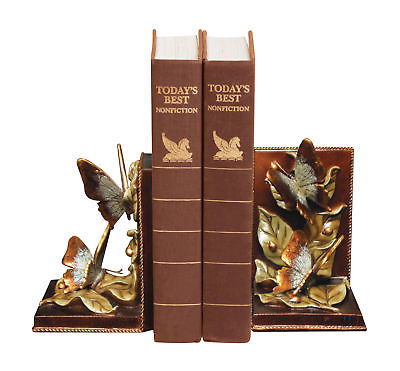 Astoria Grand Butterflies Foraging Book Ends Set of 2