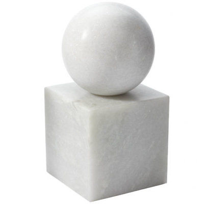 Bloomsbury Market Marble Minimalist Book End